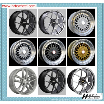 Various sizes of replica BBS wheels BBS rims